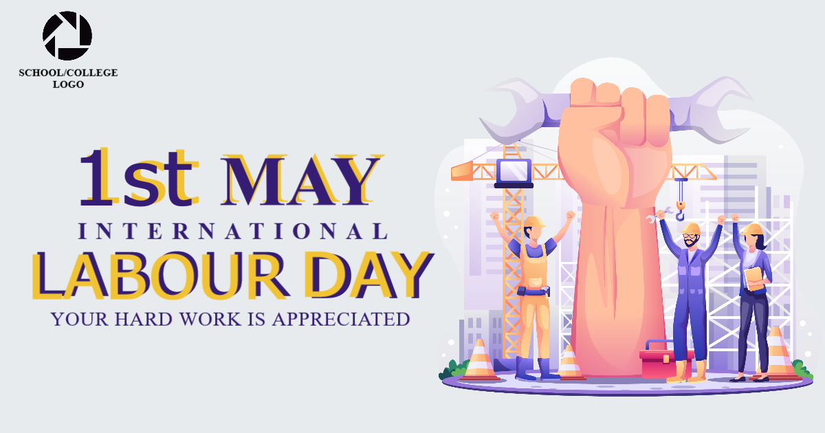Editable International Labour Day Facebook Post | Customizable Facebook ...